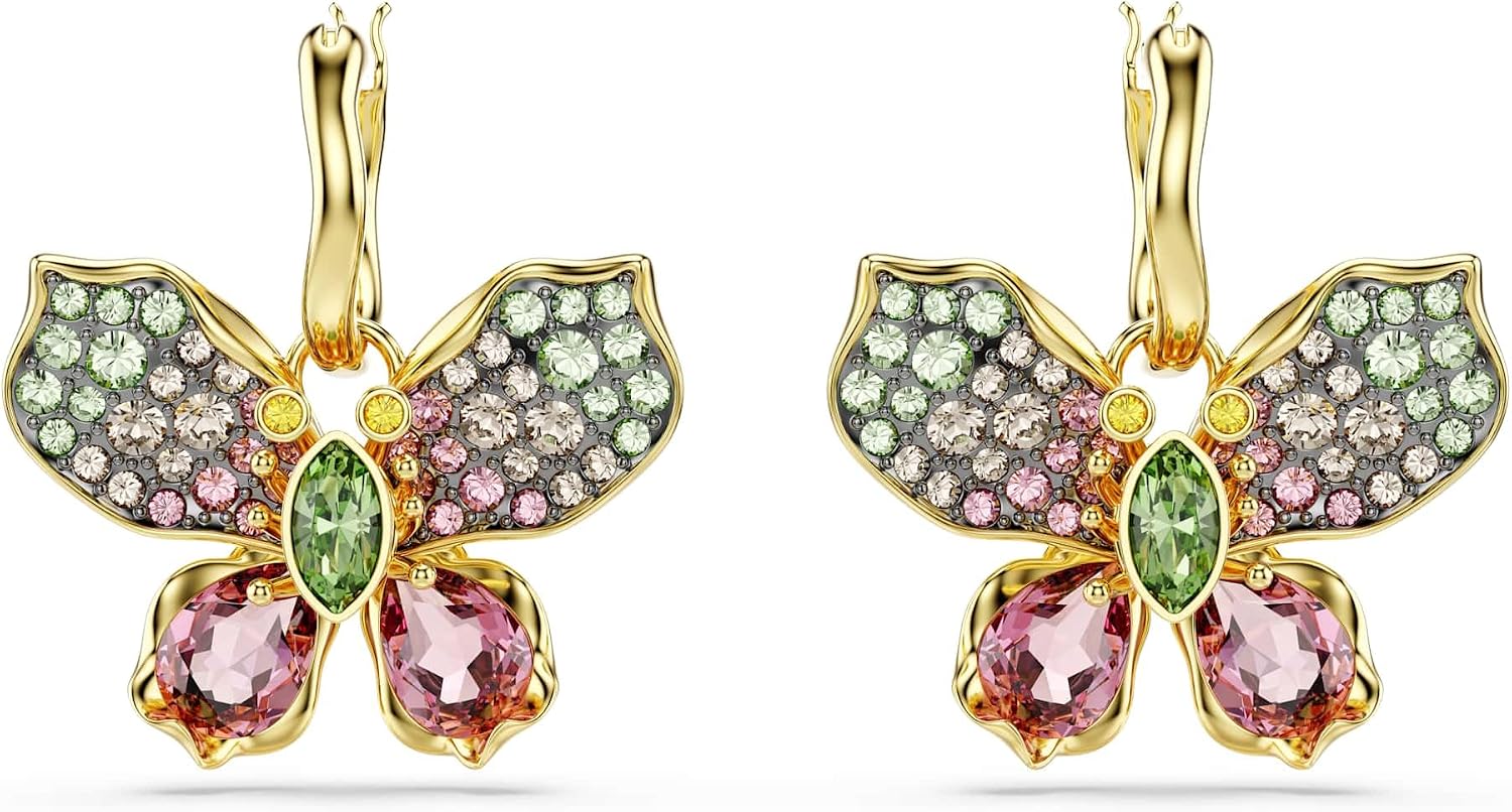 Detalle 2 de Swarovski Idyllia Pendientes Mariposa