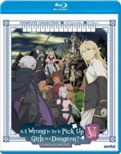 Detalle de Is It Wrong to Try To Pick Up Girls In A Dungeon? V Complete Collection (Sentai Blu-ray)