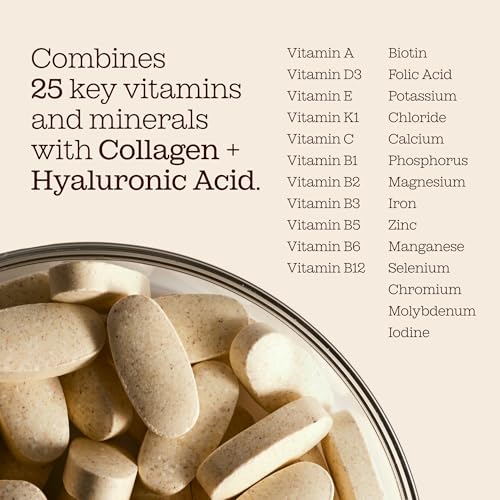 Thumbnail 3 de Women's Multivitamins & Minerals with Marine Collagen & Hyaluronic Acid by Free Soul