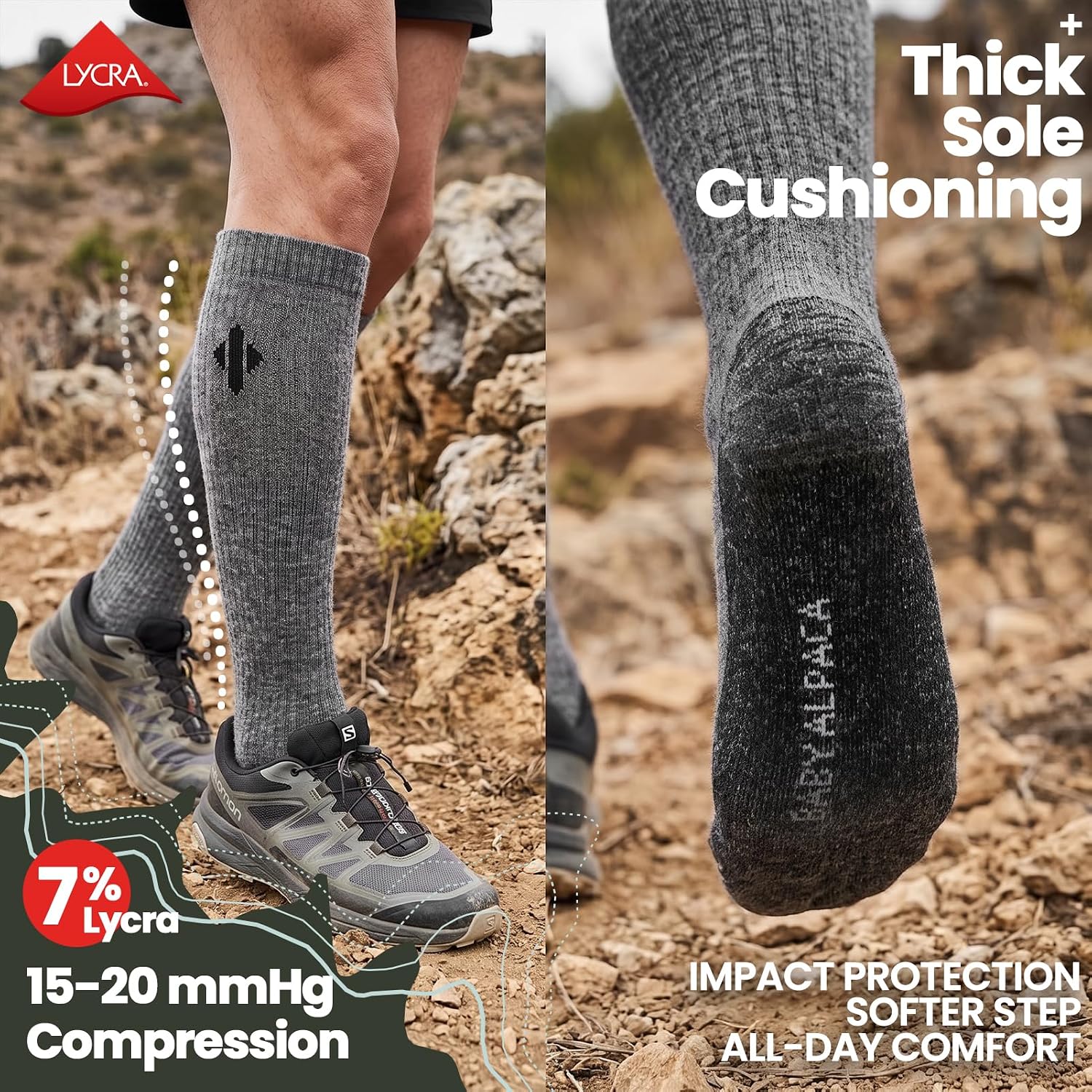 Detalle 2 de Heat Equation Compression Socks 15–20 mmHg