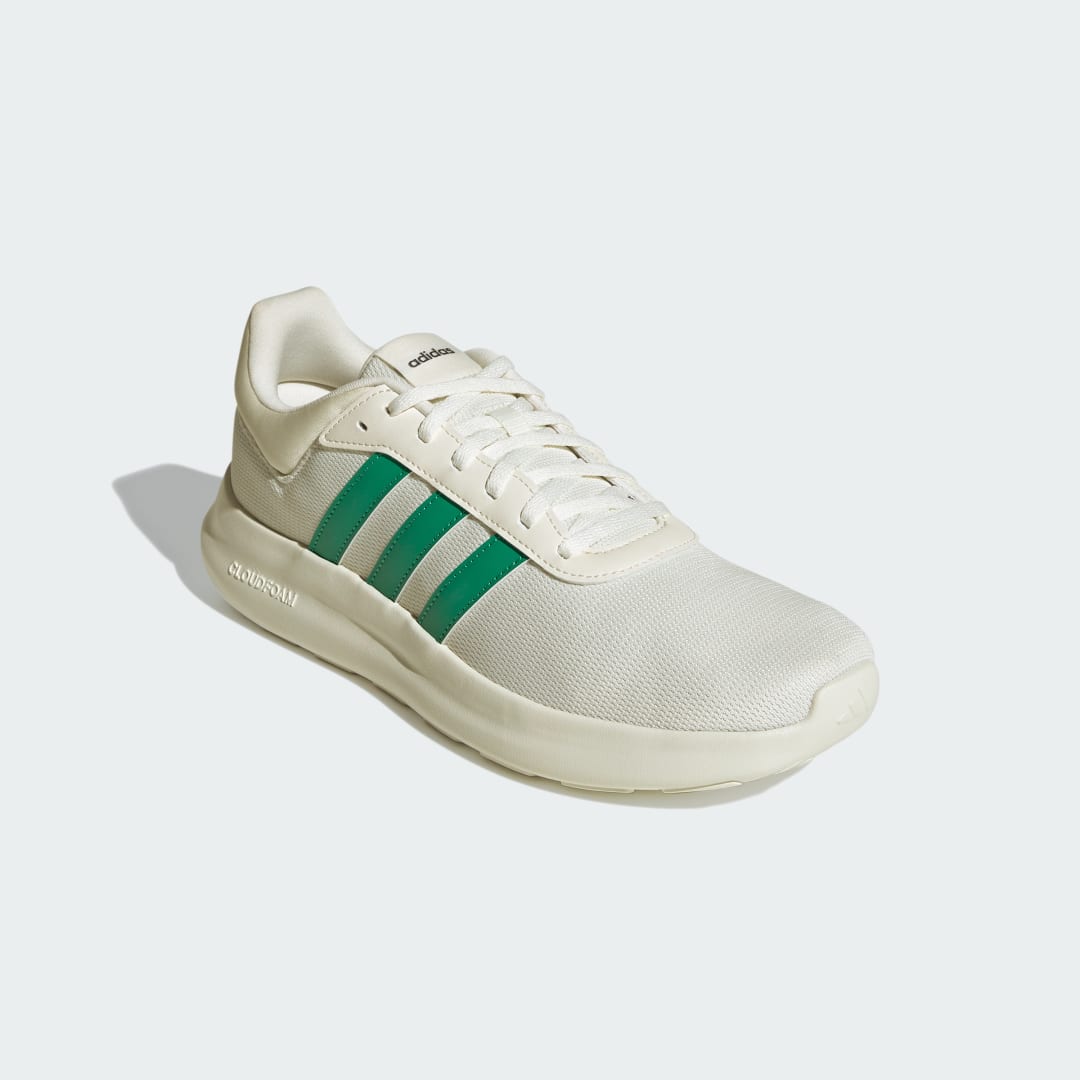 Detalle 2 de Zapatilla Lite Racer 4.0 de Adidas: comodidad diaria en color blanco