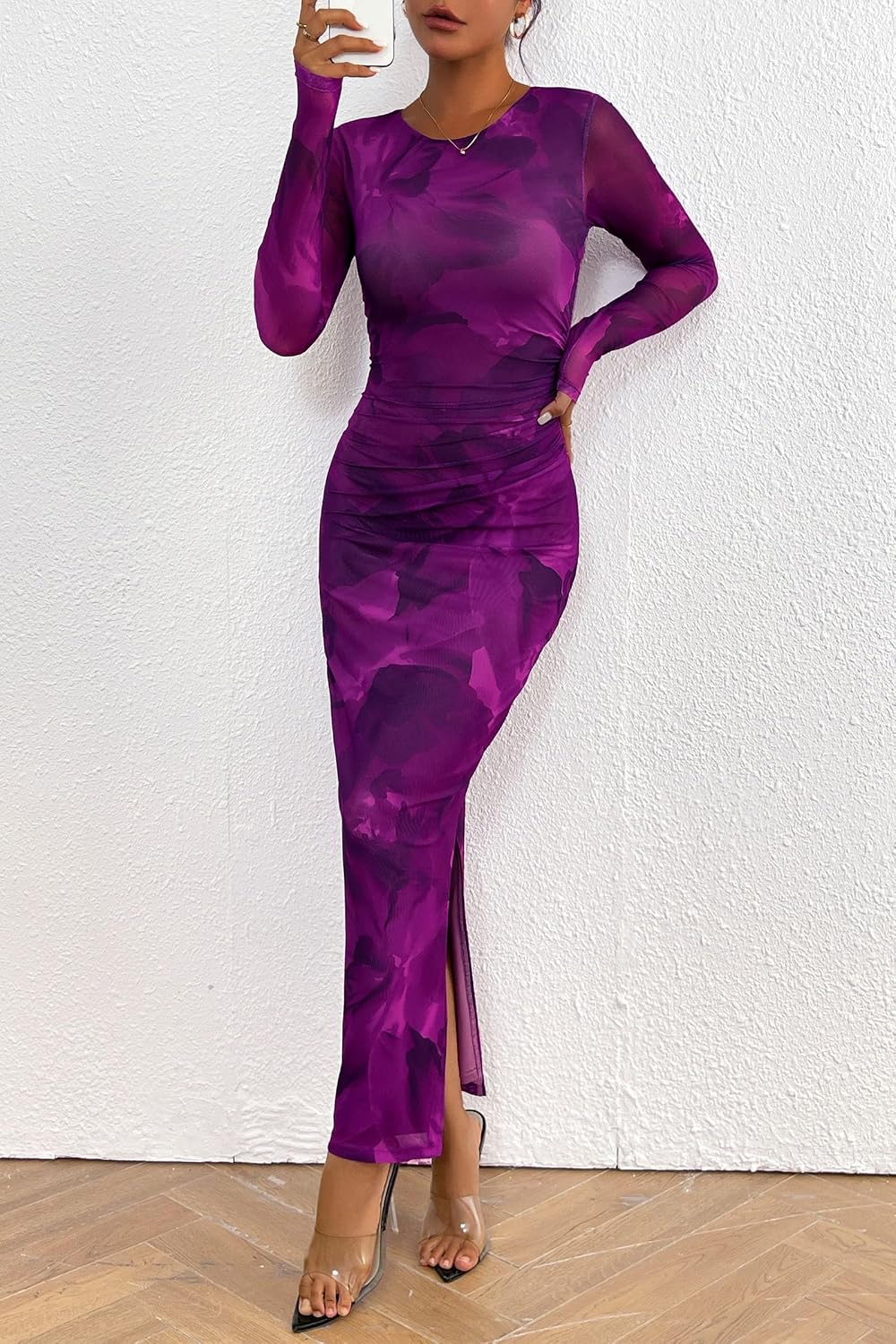 Thumbnail 4 de PRETTYGARDEN Bodycon Maxi Dress XS–XL