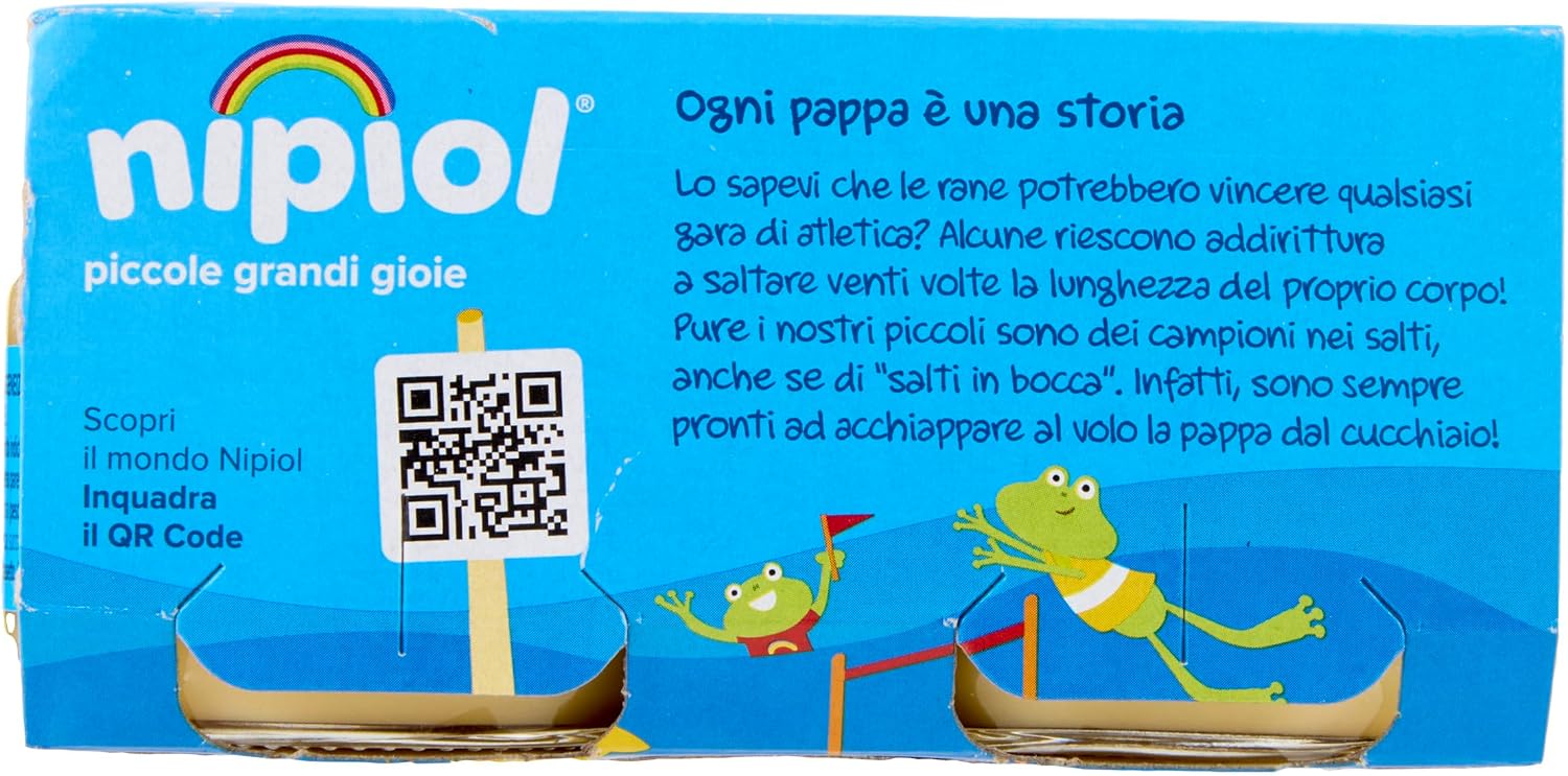 Detalle de Nipiol Omogeneizzato Trota – 24 vasetti da 80 g (2x80 g x 12 confezioni)
