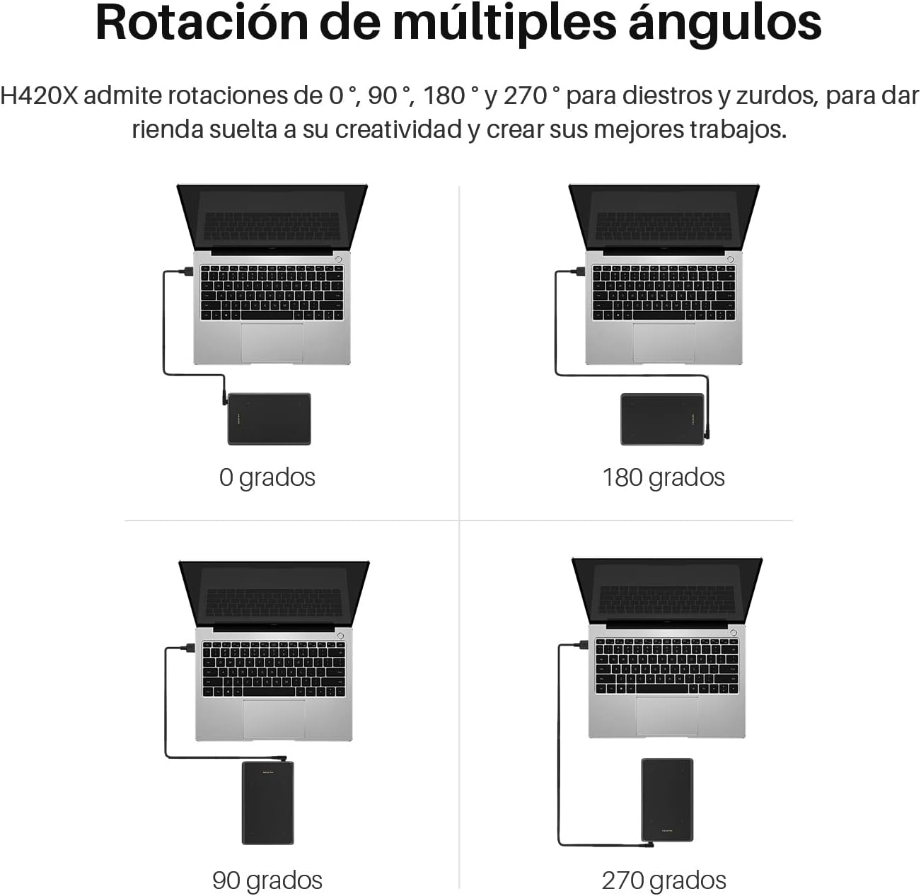 Thumbnail 6 de HUION Inspiroy H420X Tableta Gráfica OSU con Lápiz sin Batería 🖊