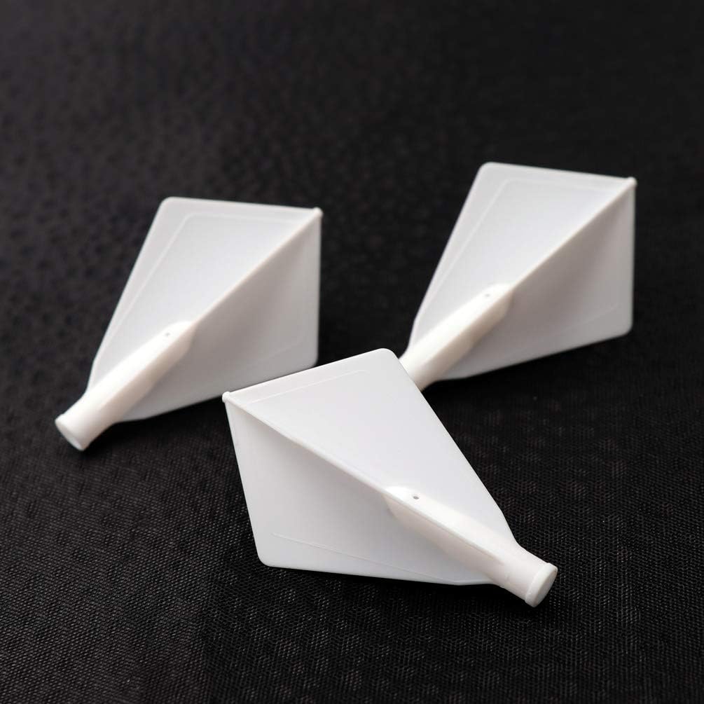 Detalle de CUESOUL TERO AK4 Dart Flights Standard Slim (ensemble de 3) – forme diamant, micro-ligne de renfort