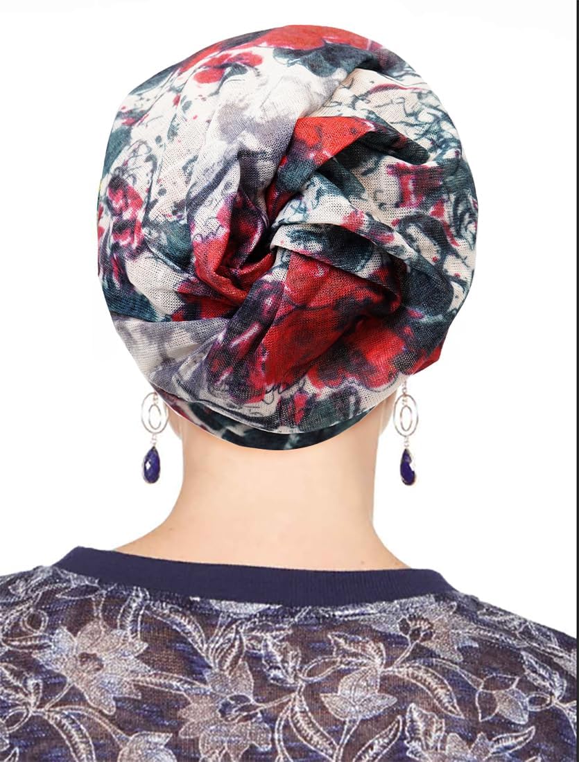 Detalle de XYIYI Women's Chemo Headwear Slouchy Beanie Cap