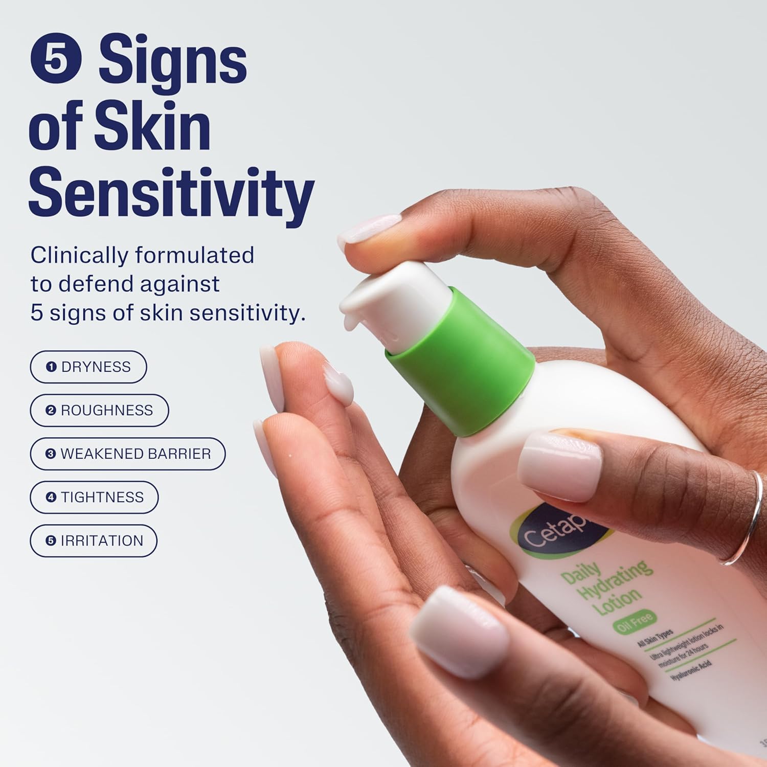 Thumbnail 1 de Cetaphil Daily Hydrating Lotion for Face with Hyaluronic Acid (3 fl oz)