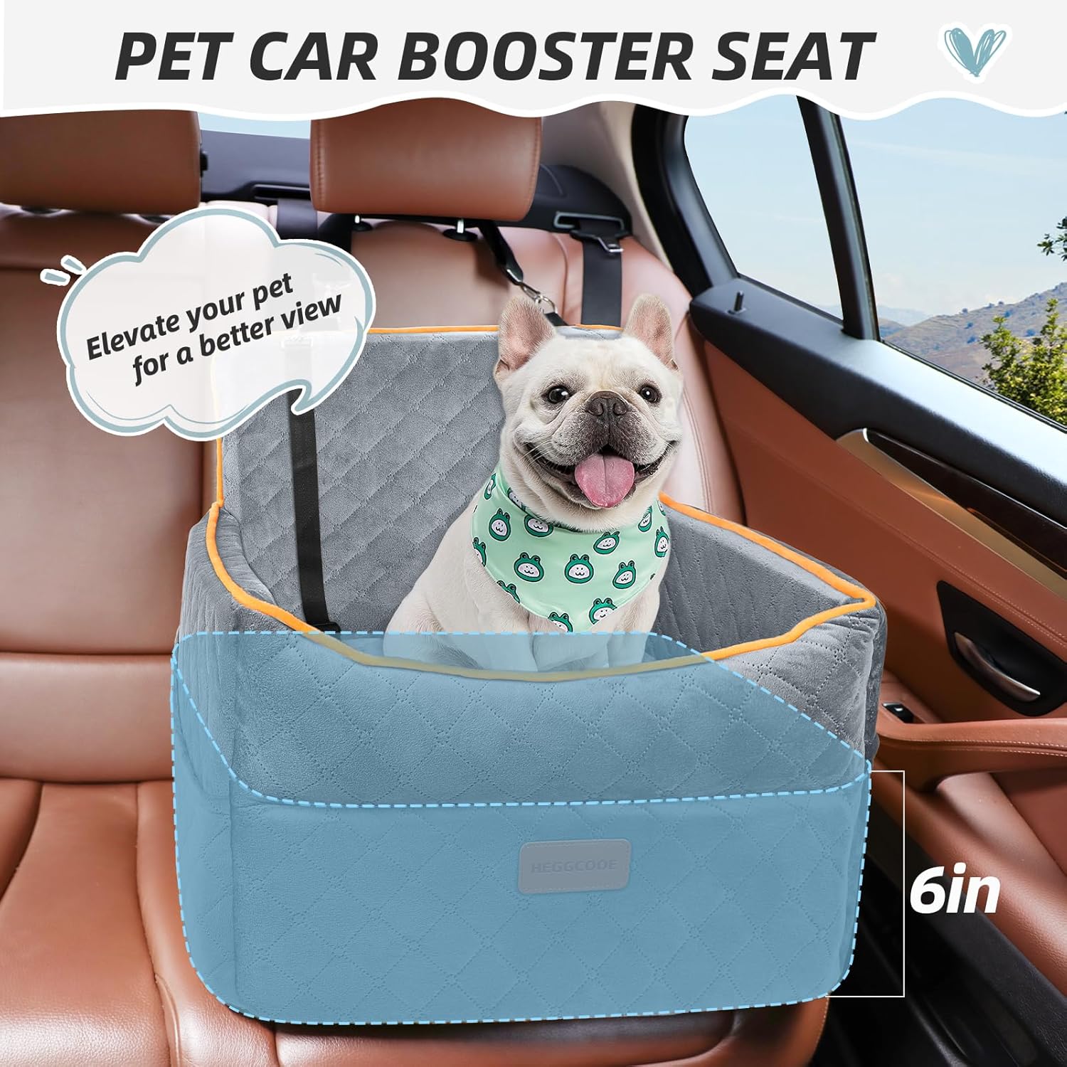 Detalle 2 de Hundeautositz 20,7 Zoll