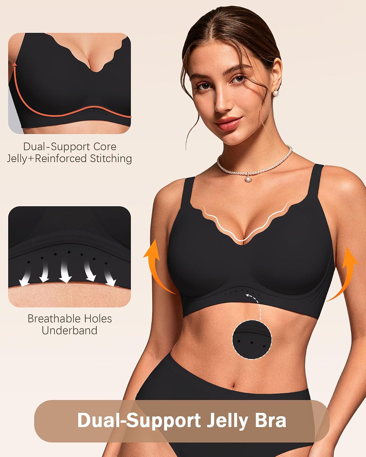 Thumbnail 1 de HORISUN Wireless Bra, Seamless