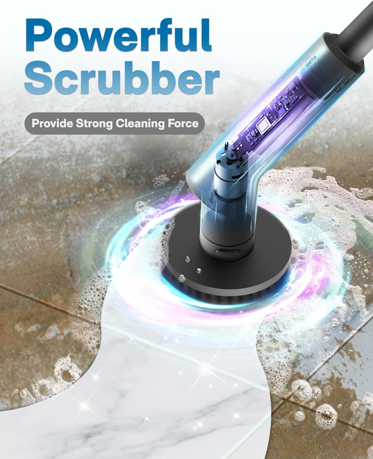 Thumbnail 3 de HOTO Cordless Electric Spin Scrubber 22 in-lb 🧽