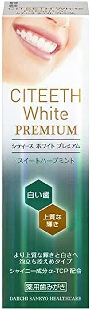Thumbnail 1 de シティースホワイト プレミアム ダブルミント 薬用歯磨き粉 70g ステインケア・α-TCP配合