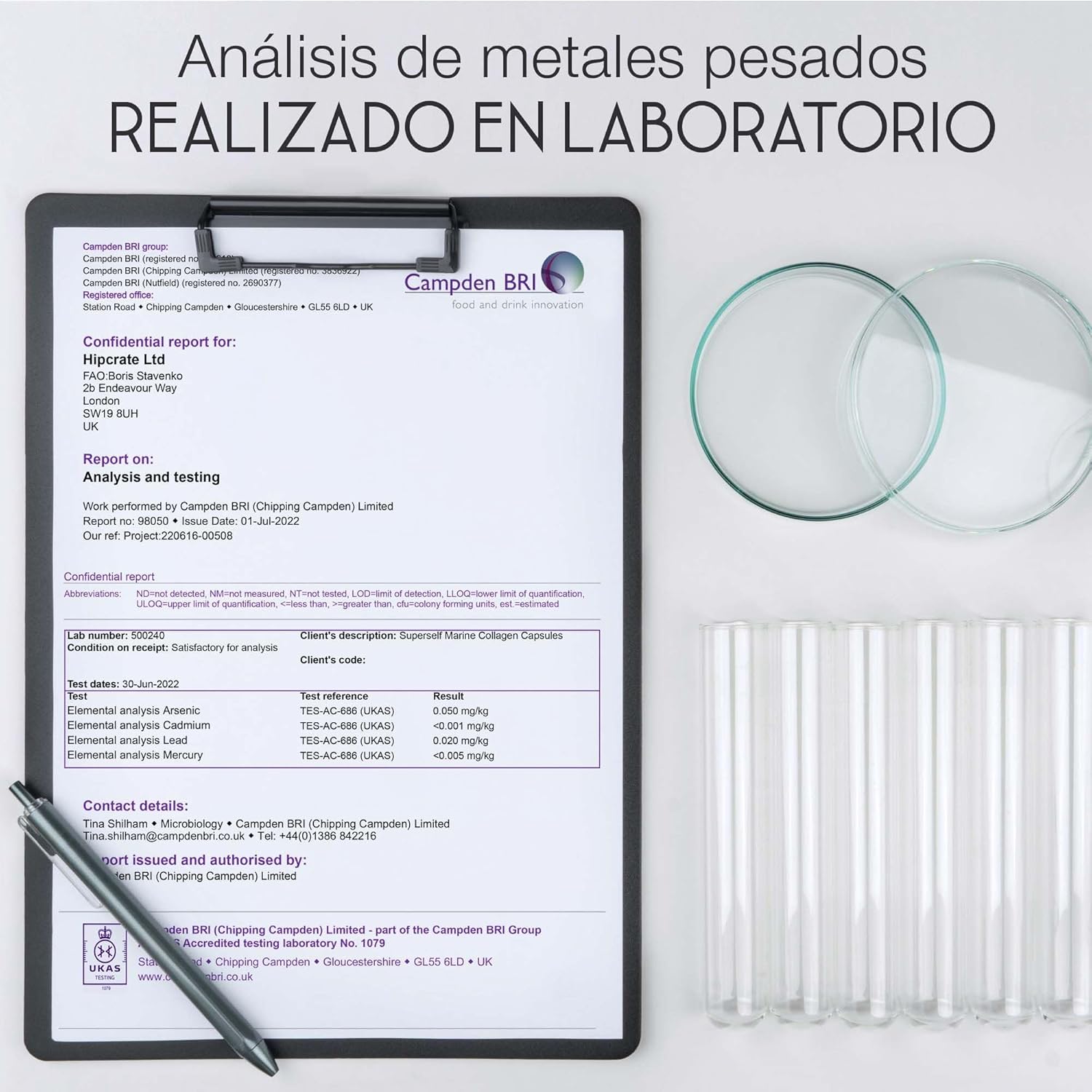 Thumbnail 4 de Colágeno Marino Hidrolizado 2400 mg con Ácido Hialurónico 💧