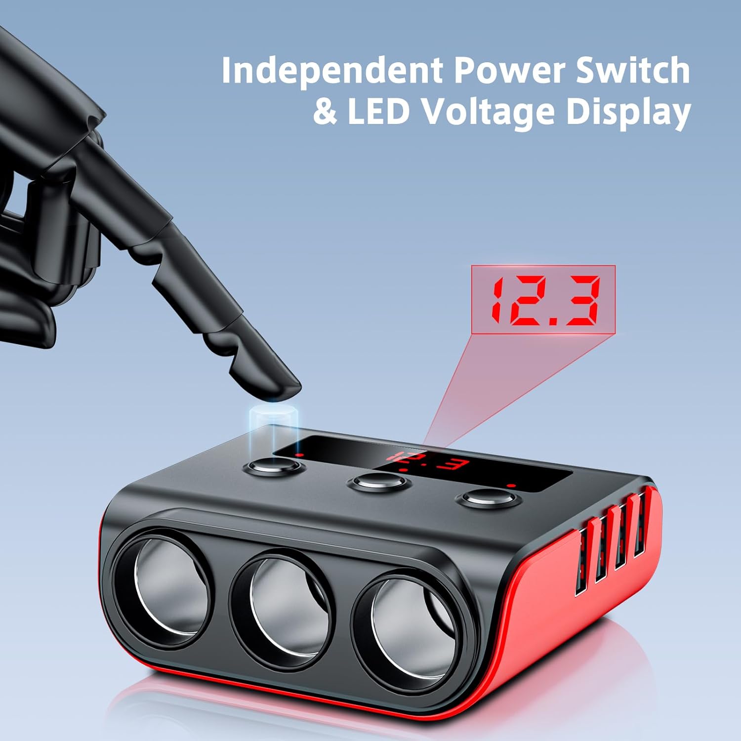 Thumbnail 5 de SONRU 120W car charger splitter
