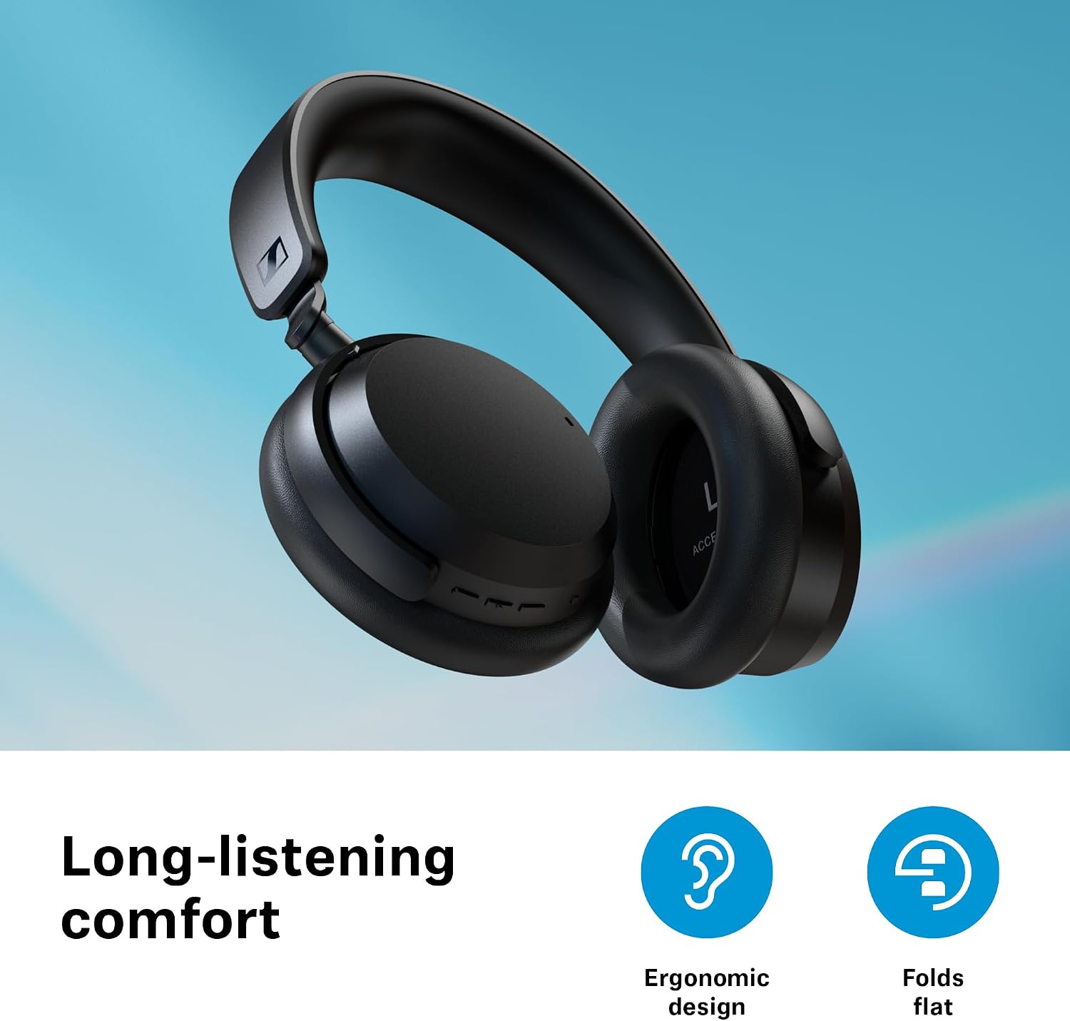 Thumbnail 6 de Sennheiser ACCENTUM — Casque Bluetooth sans Fil avec ANC Hybride, 50 h d’autonomie et confort tout au long de la journée