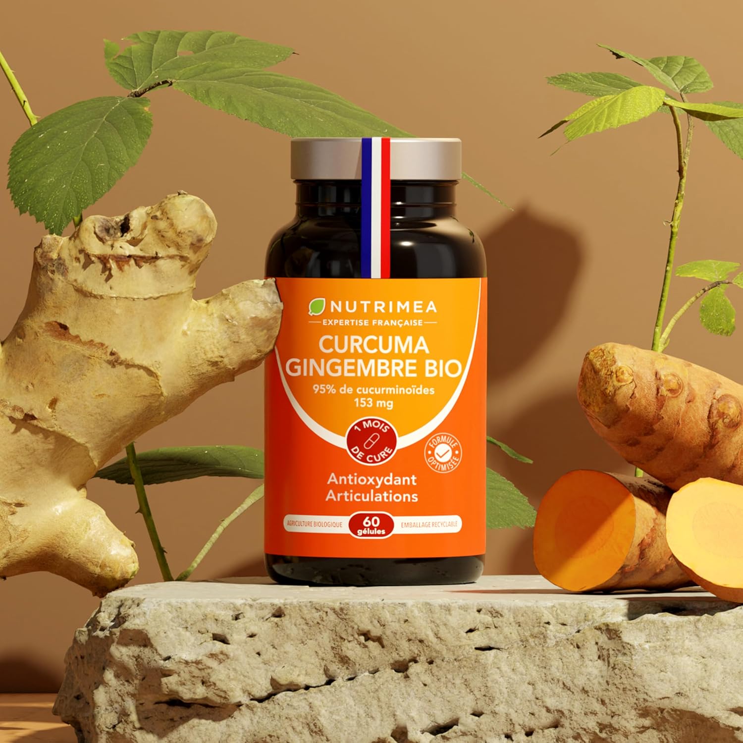 Thumbnail 5 de Nutrimea Curcuma extrait BIO titré 95% — 60 gélules