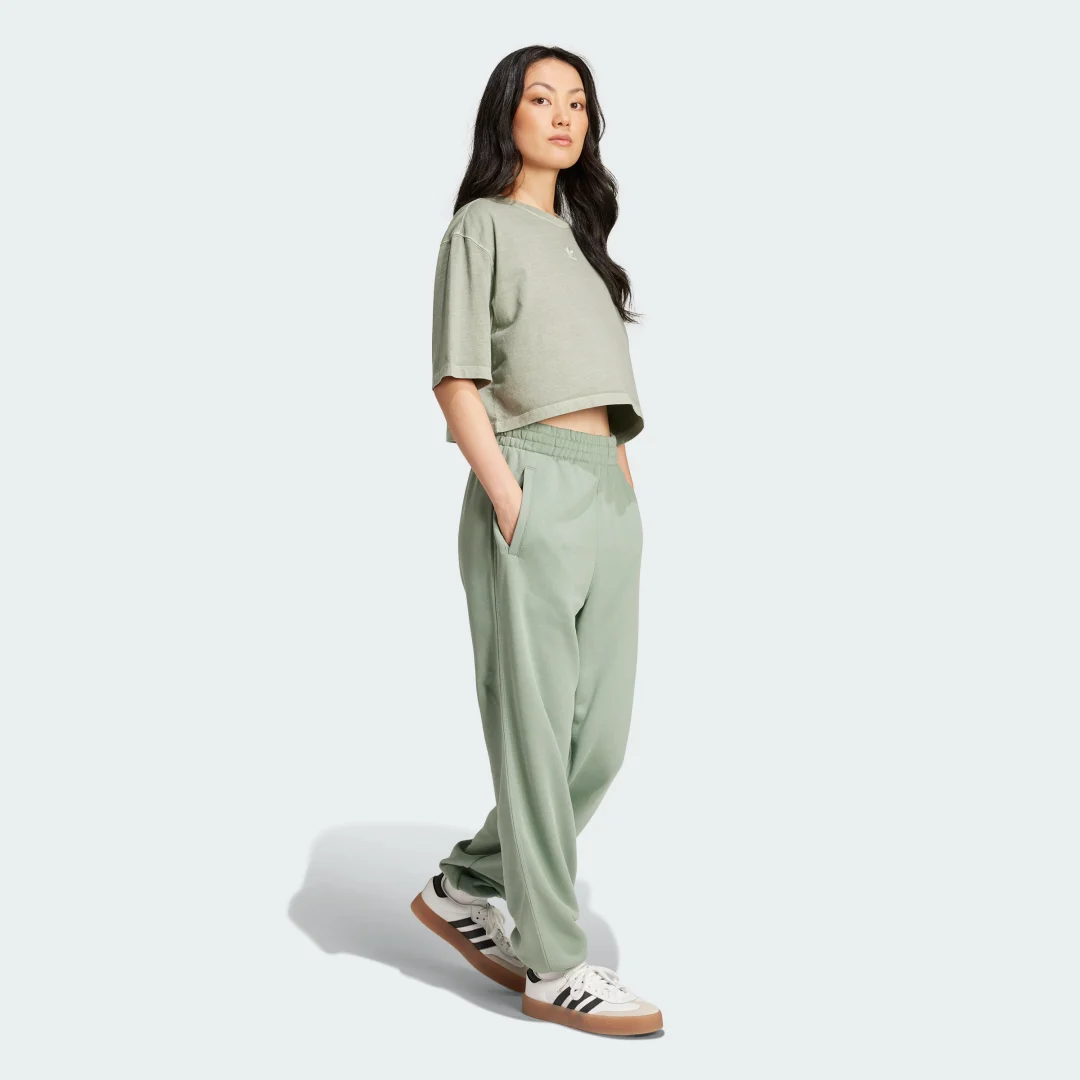 Thumbnail 2 de Adidas Pantalón Essentials French Terry: verde, cómodo para el día a día