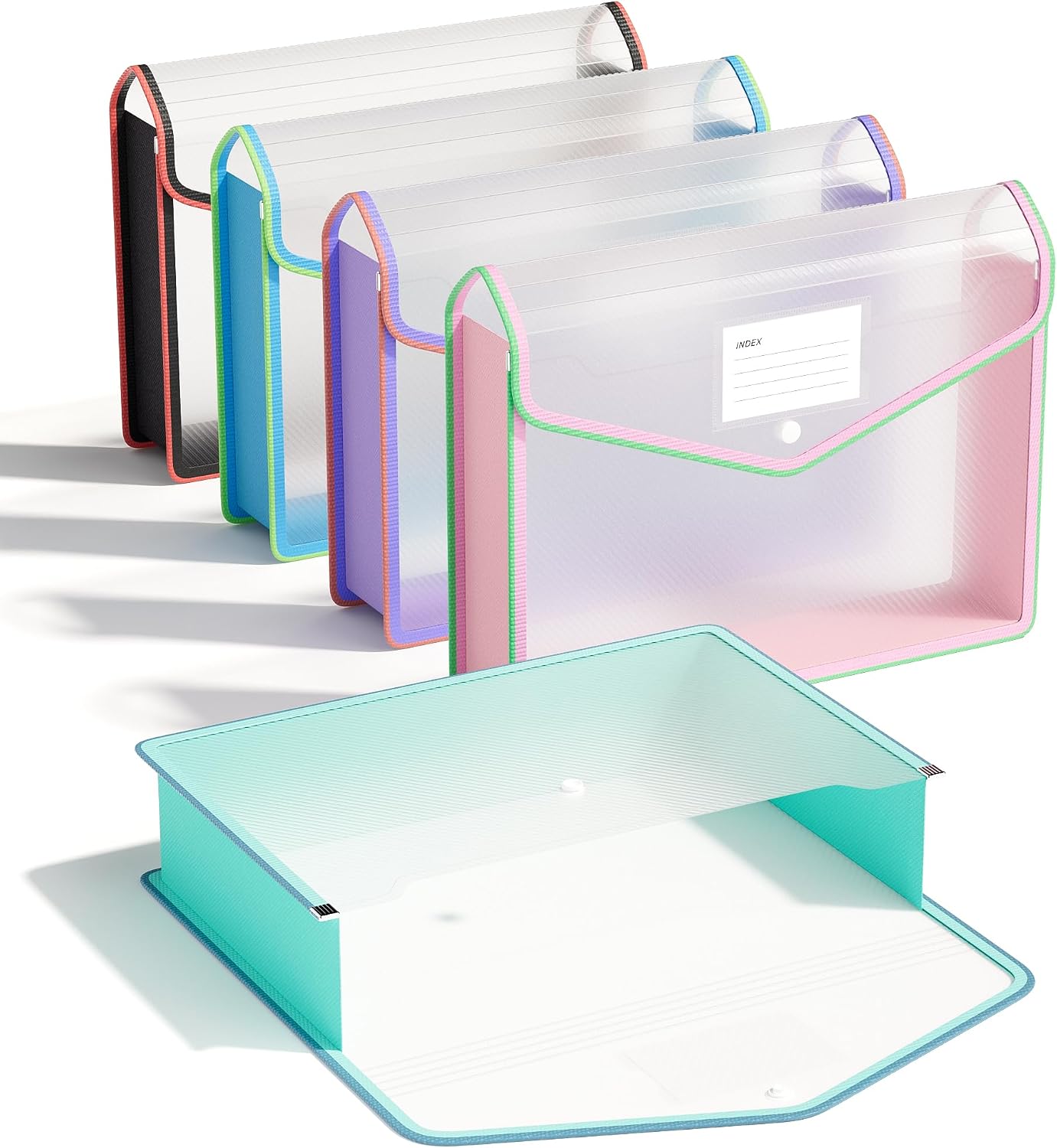 Detalle de ThinkTex A4 Plastic File Folder 33cm