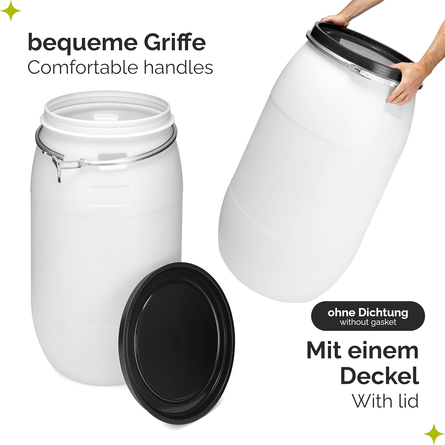 Thumbnail 2 de Garronda 220 L Regentonne Weiß