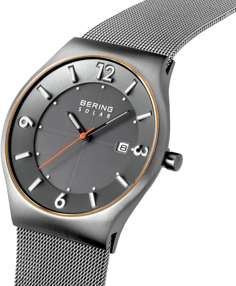 Thumbnail 2 de Bering Herren Solar Uhr 14440 (40 mm) mit Saphierglas, Milanaisearmband und 5 ATM