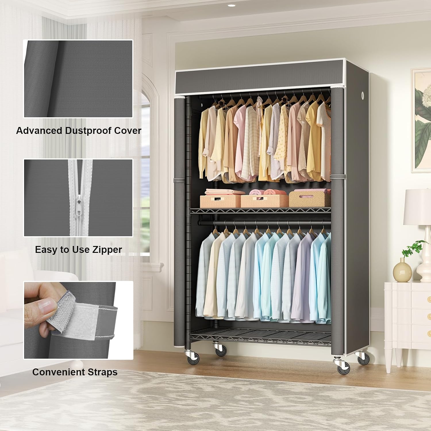 Thumbnail 4 de FUTASSI P1C clothing rack 450 lb