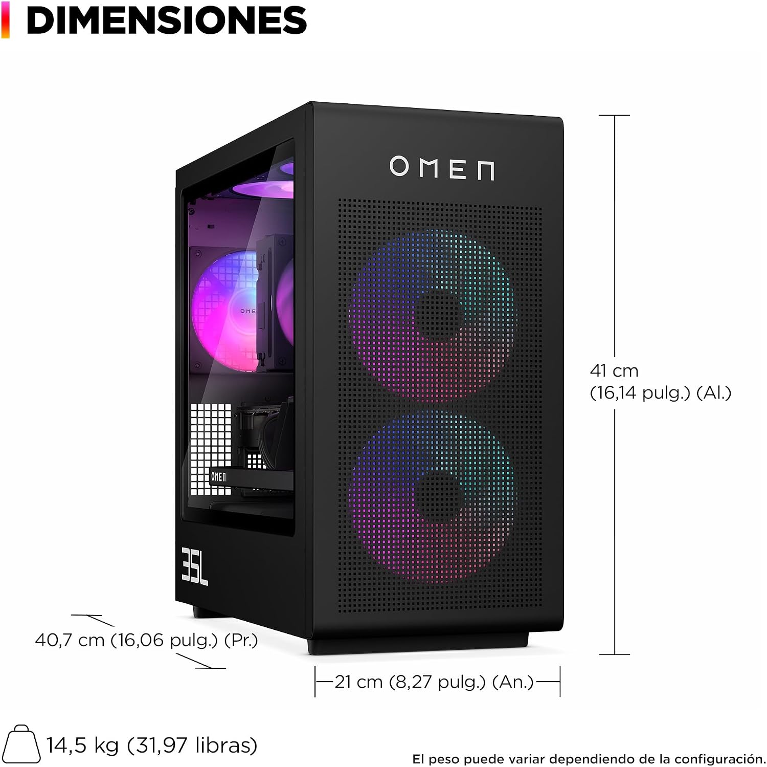 Thumbnail 5 de HP OMEN GT16-0117ns Gaming Desktop 💻 Intel Core Ultra 5 245K