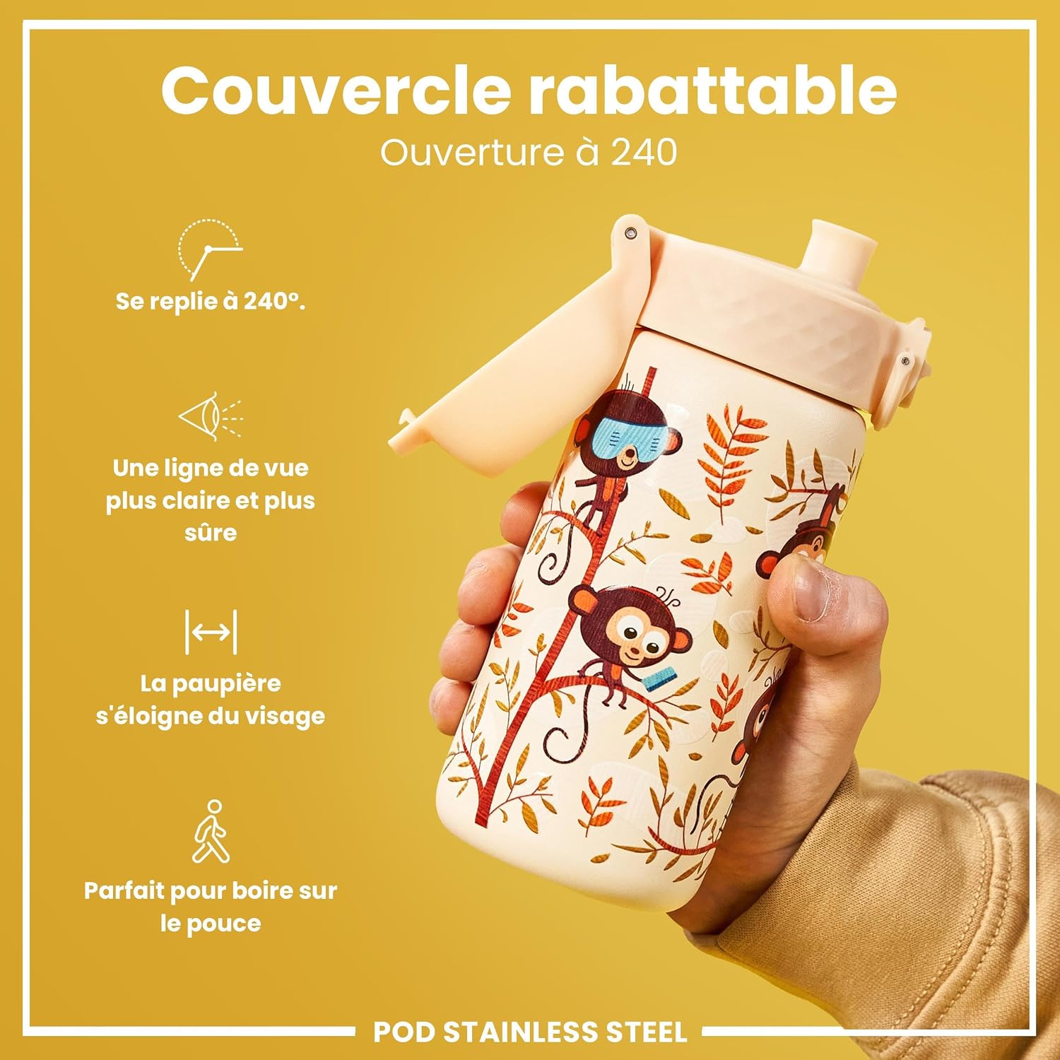 Detalle 2 de Ion8 Gourde Enfant 400ml đ„€