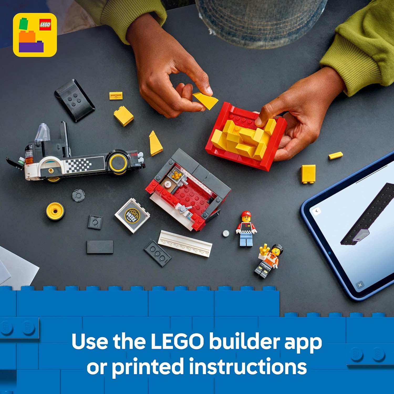 Thumbnail 5 de LEGO City Fries Truck 60488
