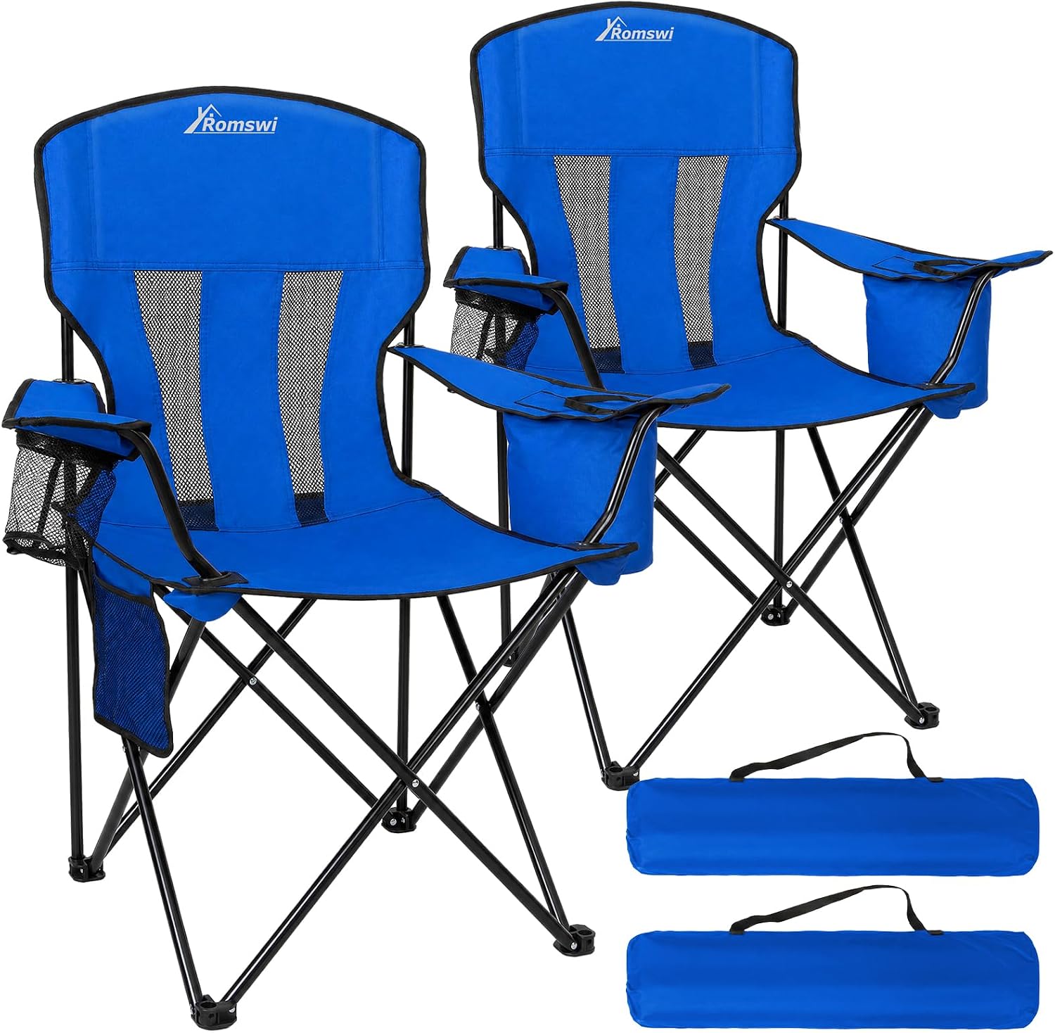 Detalle de Folding Camping Chairs, 2-Pack