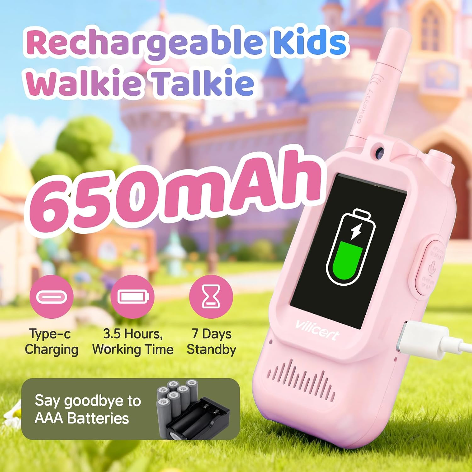 Thumbnail 6 de Vilicert Kids Video Walkie-Talkies