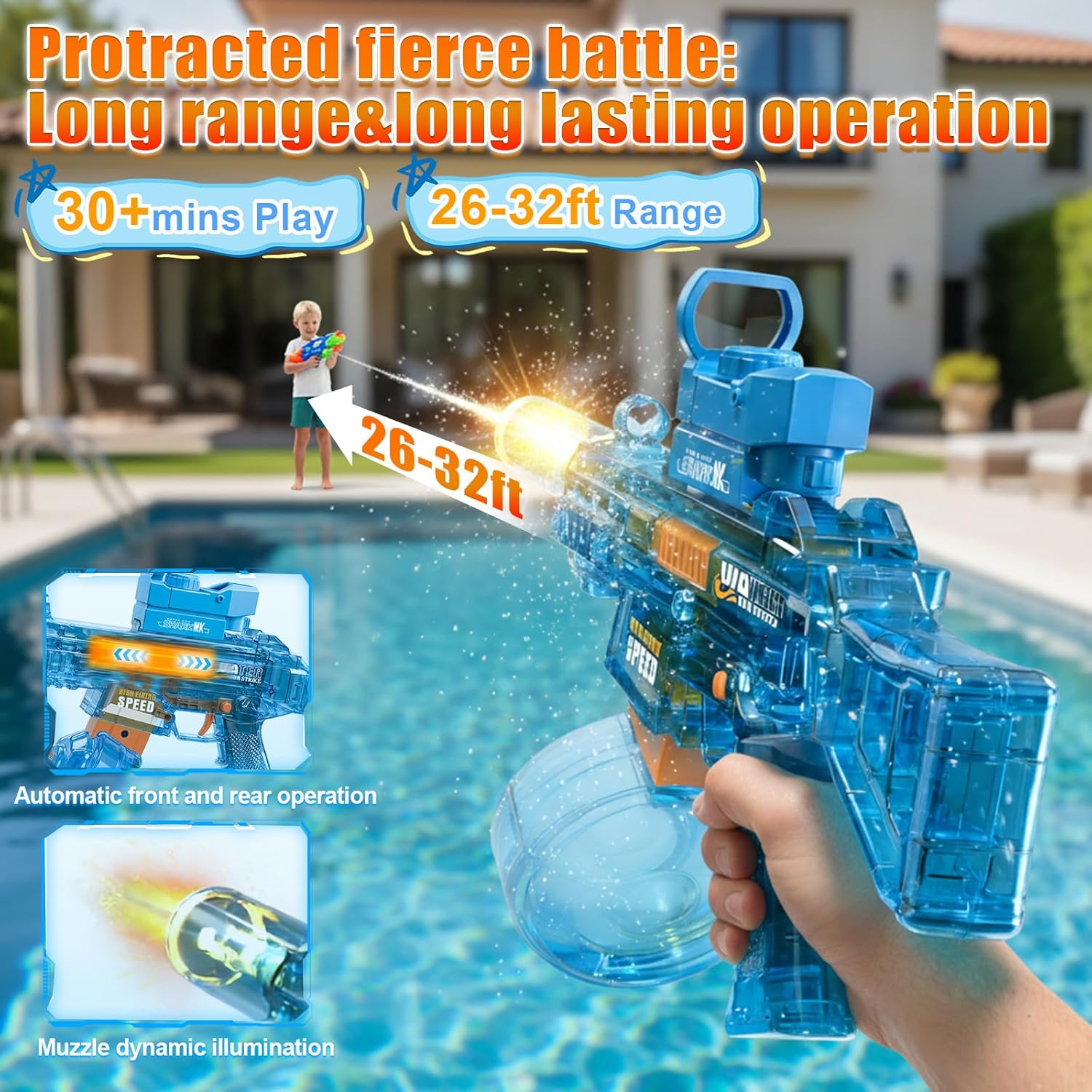 Thumbnail 1 de StimuVariety 2-Pack Electric Water Gun