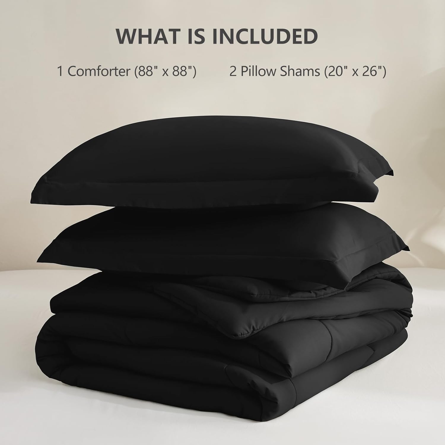 Thumbnail 5 de CozyLux Queen Comforter Set 88x88