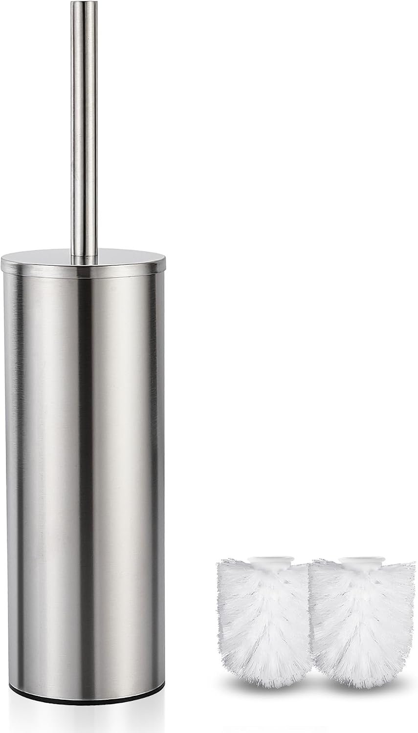 FIISAYL Brosse WC Argent Mat