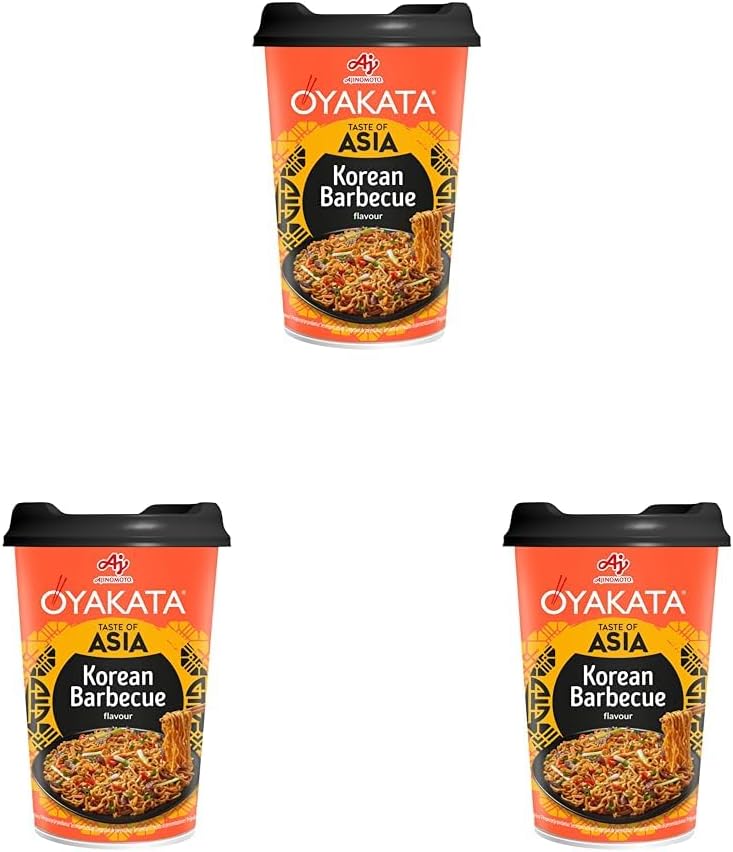 Thumbnail 2 de Oyakata Soba Cup Noodles Korean BBQ – Cup Noodles Istantanei al Gusto BBQ