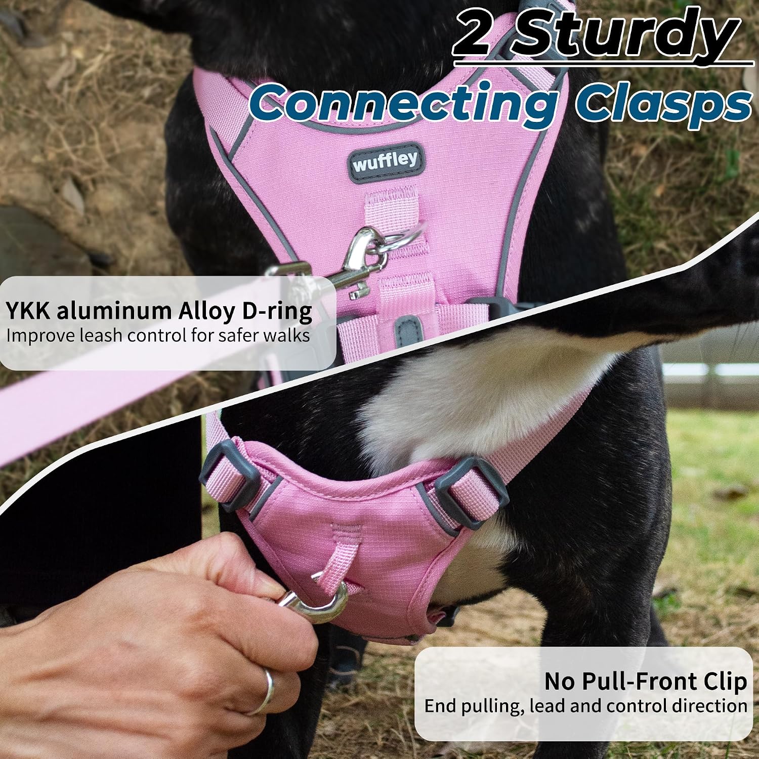 Thumbnail 6 de Wuffley Escape Proof Dog Harness and Leash Set