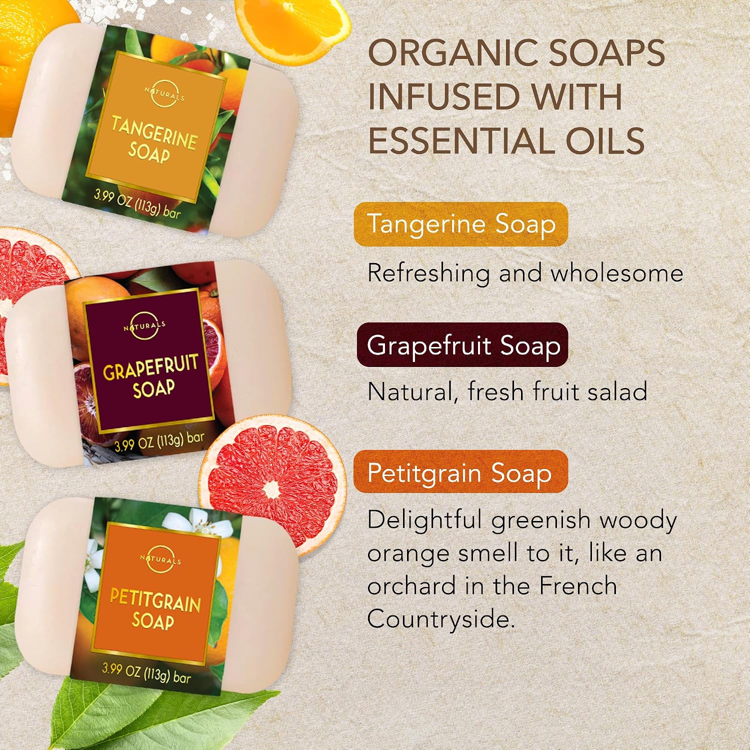Detalle de O Naturals Barseife 100% Bio Seife