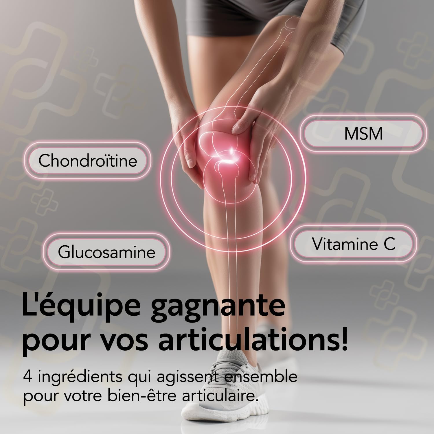 Detalle 2 de PiùLife Glucosamine 180 comprimés 💊