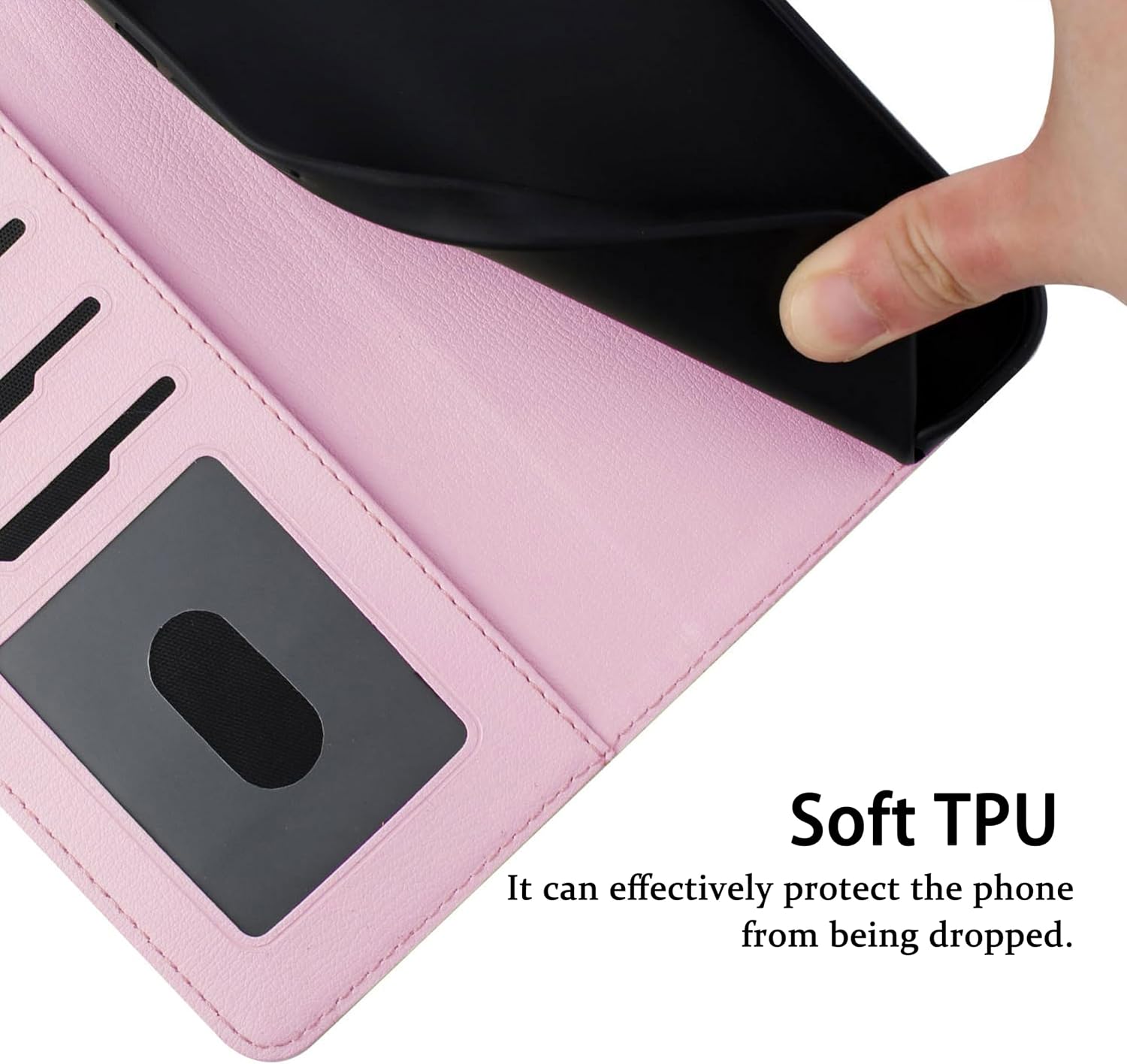 Detalle 2 de FALUWONRU Galaxy A20e case wallet