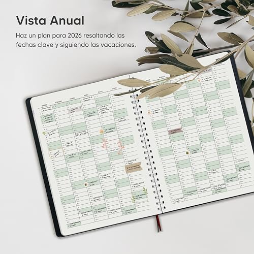 Thumbnail 4 de Smart Panda Agenda 2026 A5 con vista semanal