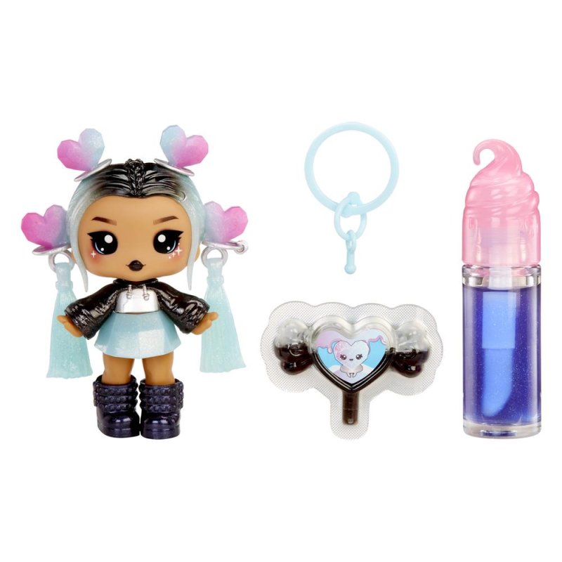Thumbnail 3 de Muñeca MGA Entertainment Nina Heartpop Yummiland: kit brillo labial y llavero, juego creativo y seguro