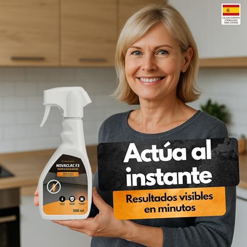 Thumbnail 4 de Panteer NOVACLAC F3 Mata Hormigas en spray (500 ml) – insecticida profesional PT18 para interior y exterior