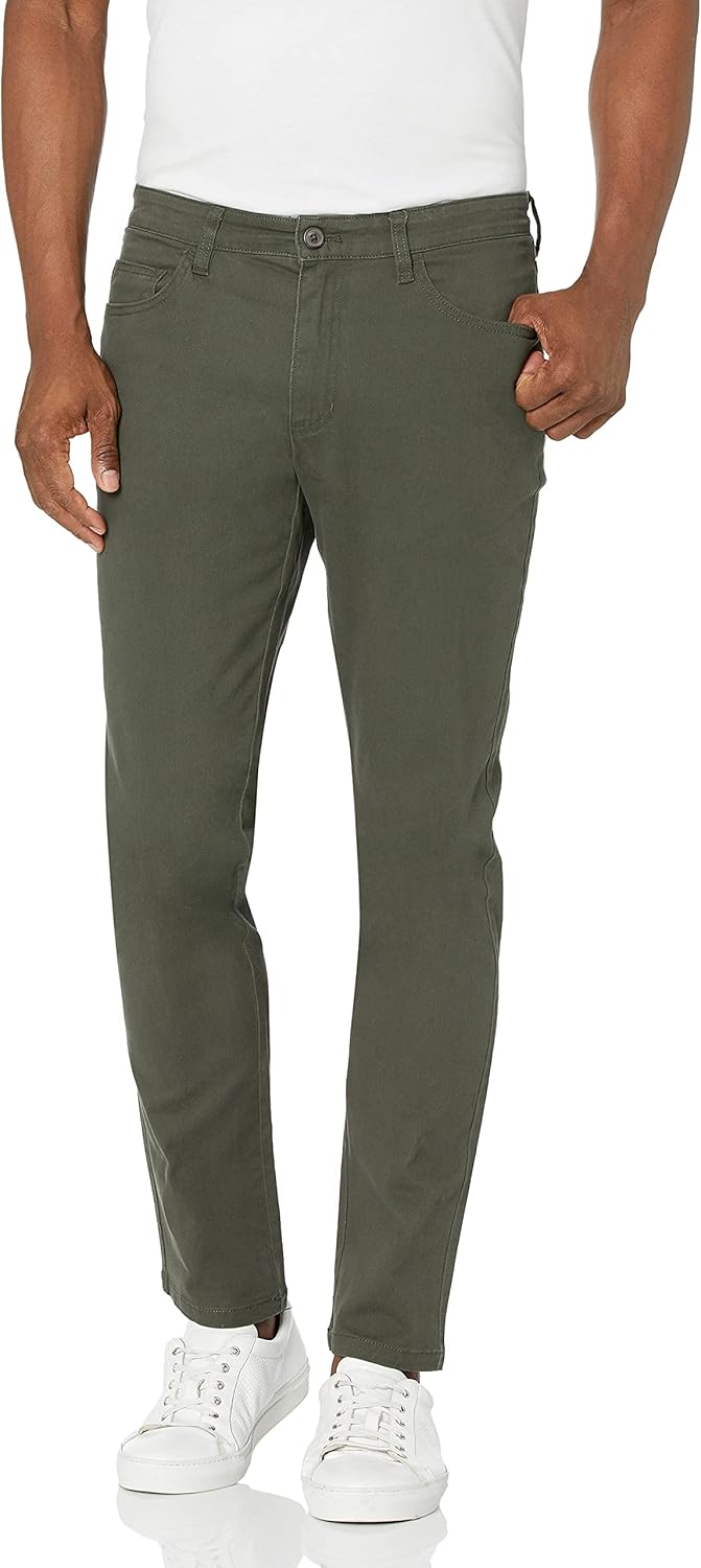 Thumbnail 2 de Amazon Essentials Men's Skinny-Fit 5-Pocket Comfort Stretch Chino Trousers