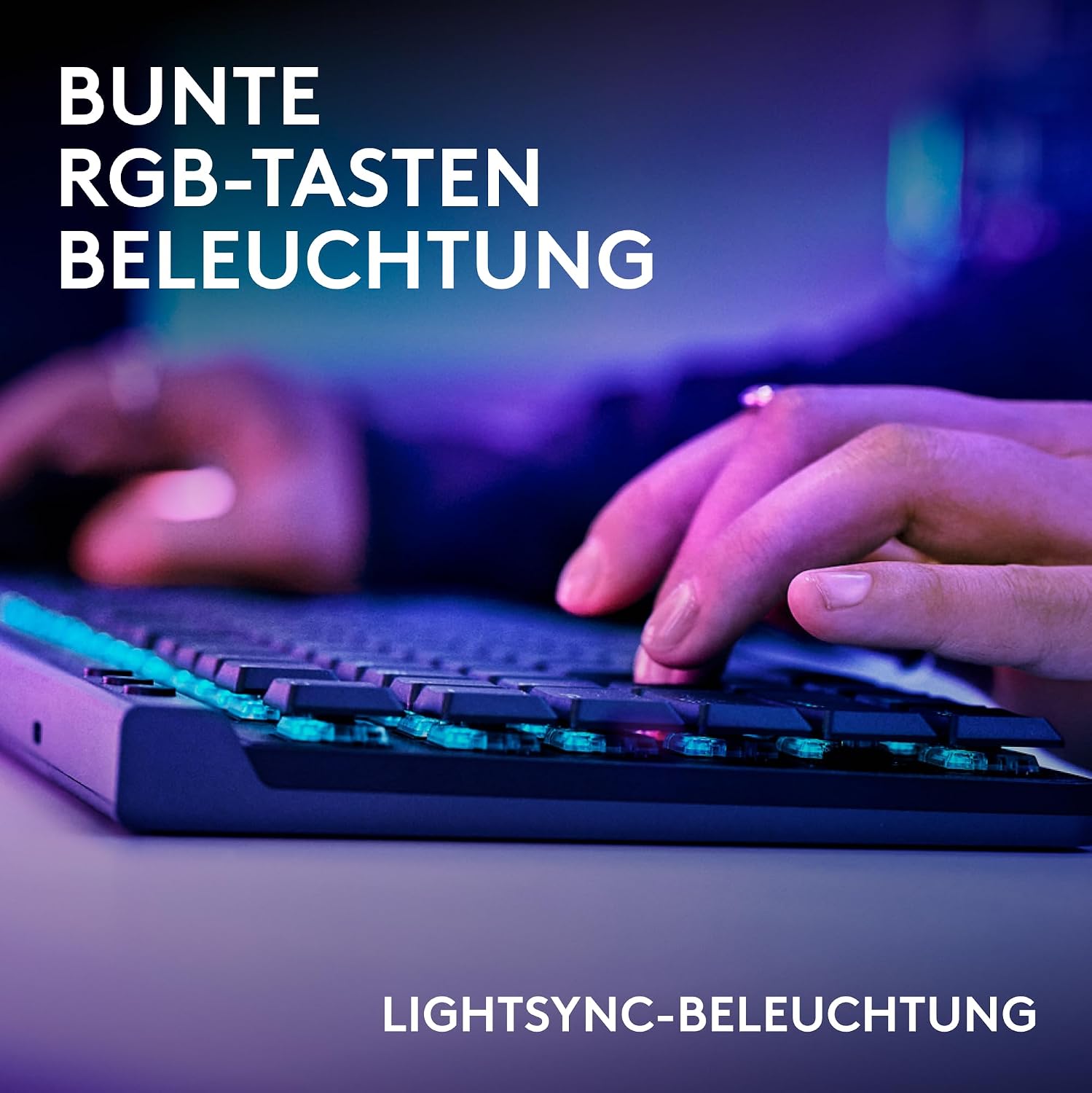 Thumbnail 6 de Logitech G G515 LIGHTSPEED TKL Kabellose Gaming-Tastatur – QWERTZ, Schwarz (Braune GL-Switches)