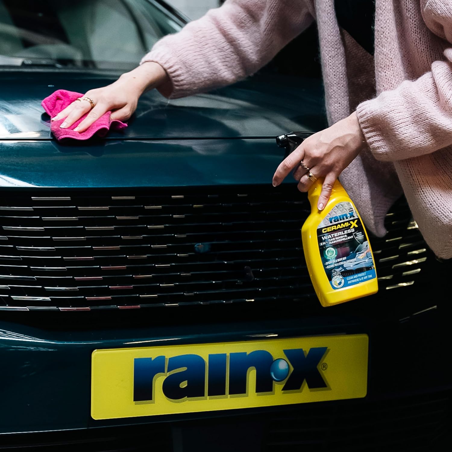 Thumbnail 6 de Rain-X Nettoyant Voiture Sans Eau avec Traitement Céramique – 750 ml : brillance, protection et praticité à portée de spray