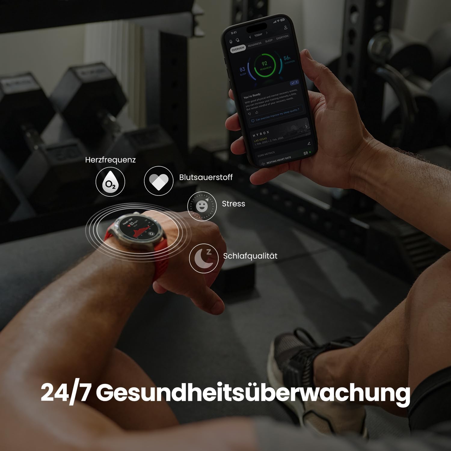 Thumbnail 5 de Amazfit Balance 2 Smartwatch 47 mm – 21 Tage Akku