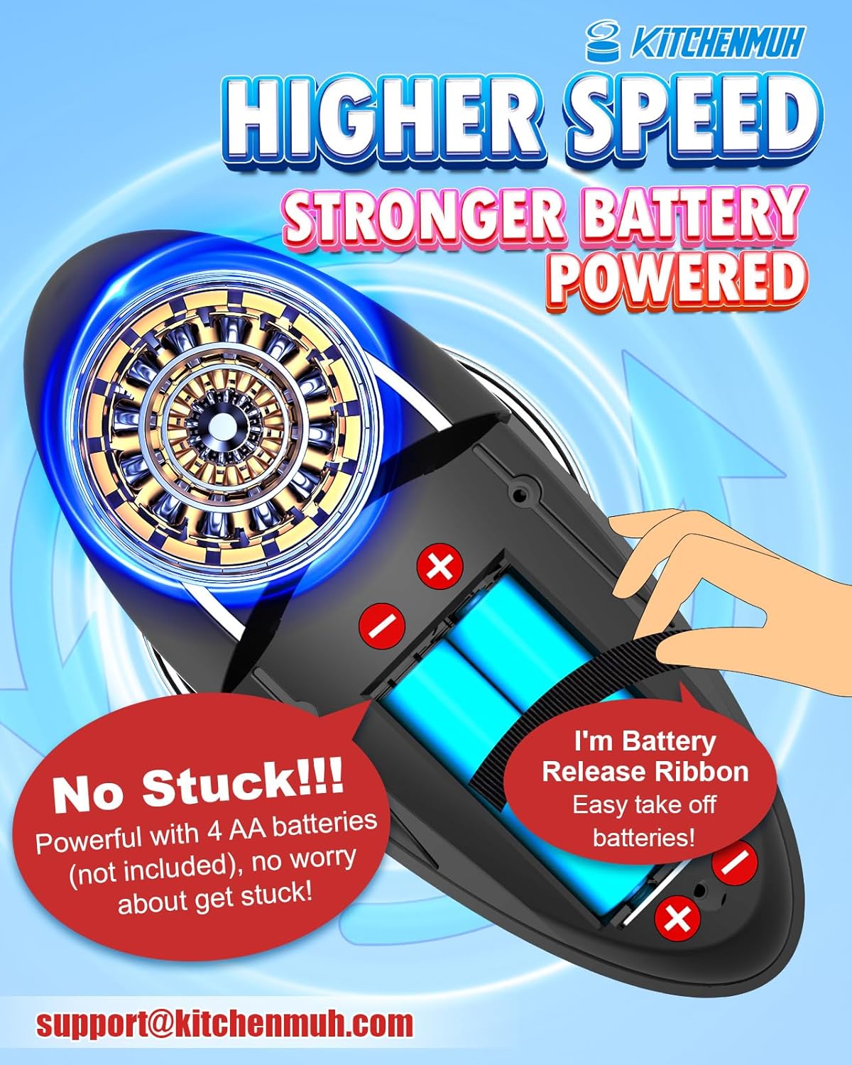 Thumbnail 4 de One Touch Electric Can Opener for Seniors
