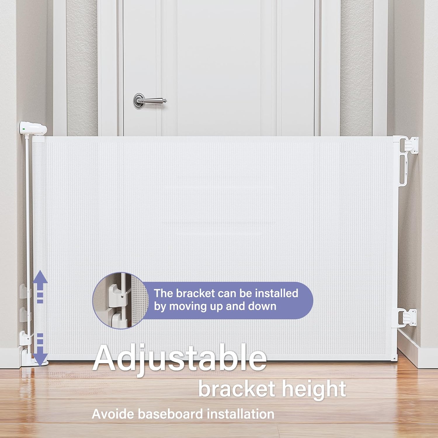 Detalle 2 de PRObebi Retractable Baby Gate, 34-Inch Height