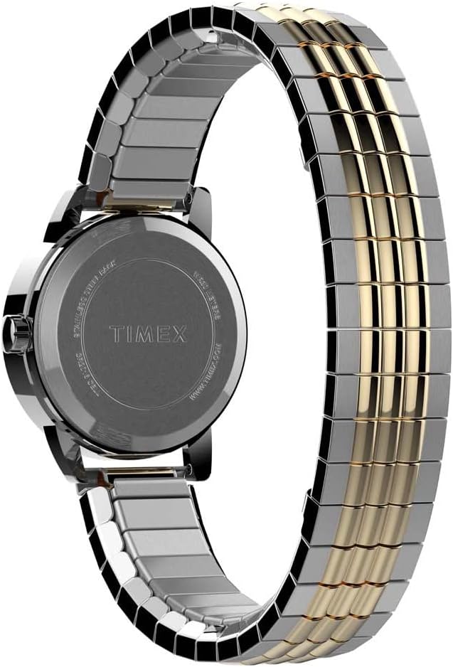 Thumbnail 1 de Timex TW2V05900 – Montre analogique pour femme, bracelet acier inoxydable avec Perfect Fit