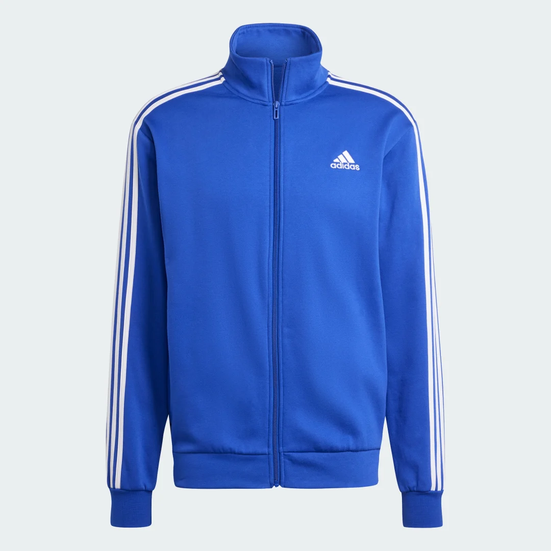 Detalle 2 de Chándal Basic Fleece 3 bandas de Adidas en azul