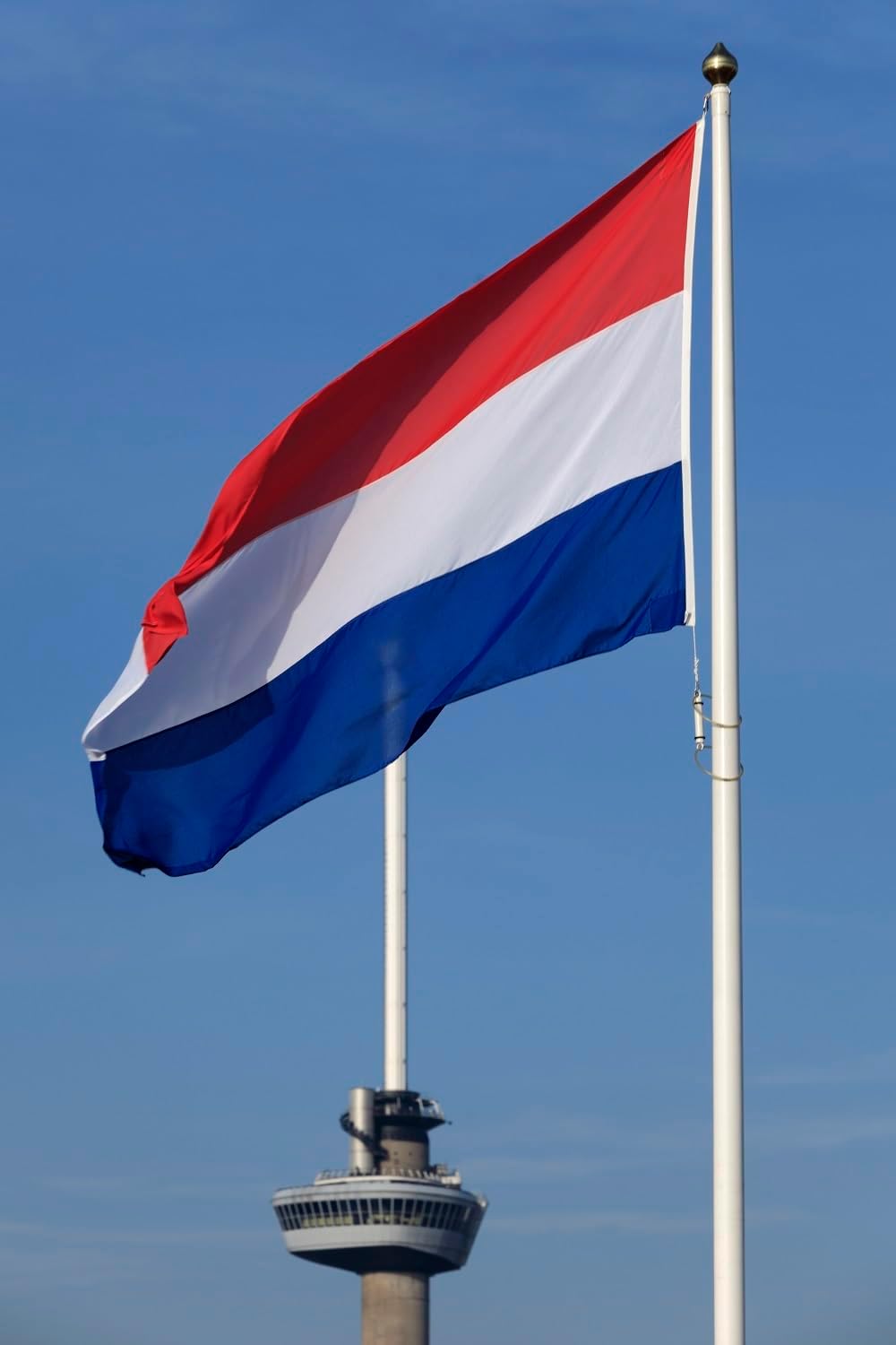 Detalle 1 de TCTOHZNG ljnl0051 Nederlandse vlag 90 x 150 cm van polyester