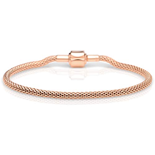 Detalle 2 de BERING HMY1-R-ME-190 Pulsera oro rosa 19 cm 💍